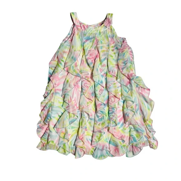 Kate Mack Multicolor Ruffle Dress - Picture 1 of 4